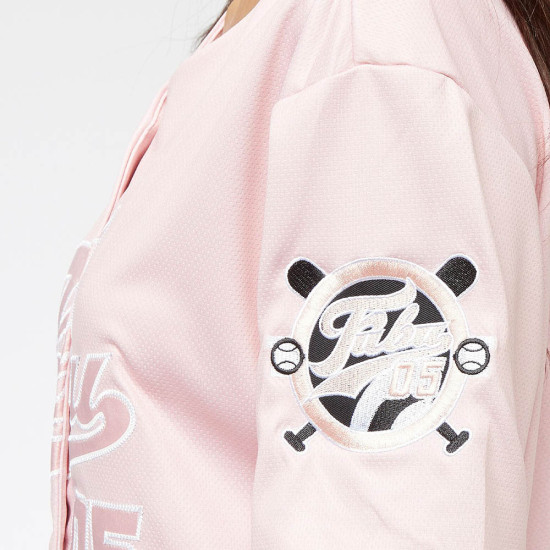 FUBU Γυναικείο πουκάμισο Varsity Star Baseball Jersey